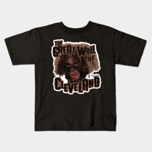 Jedrick Wills Great Wall of Cleveland Kids T-Shirt